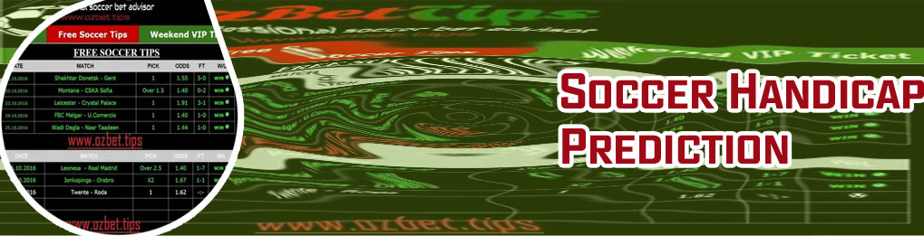 Free handicap soccer predictions